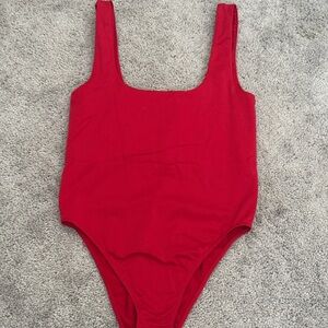 a new day Red Bodysuit